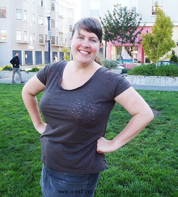 Skirt As Top Scoop Top Free Pattern