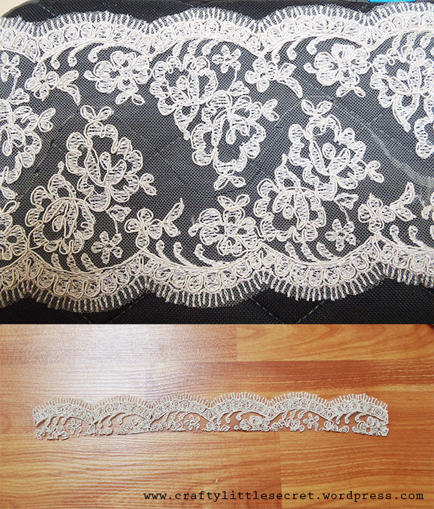 Wedding Dress DIY Lace