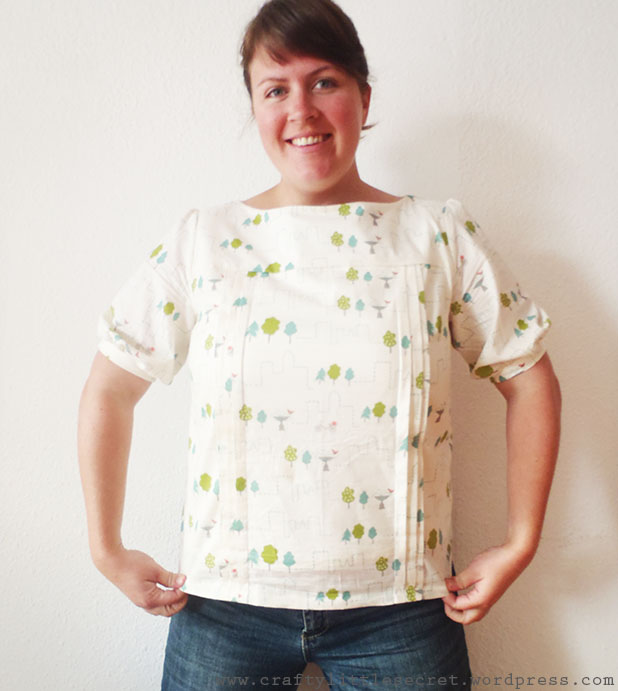 Mathilde blouse pattern hack