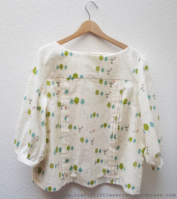 Mathilde blouse pattern hack