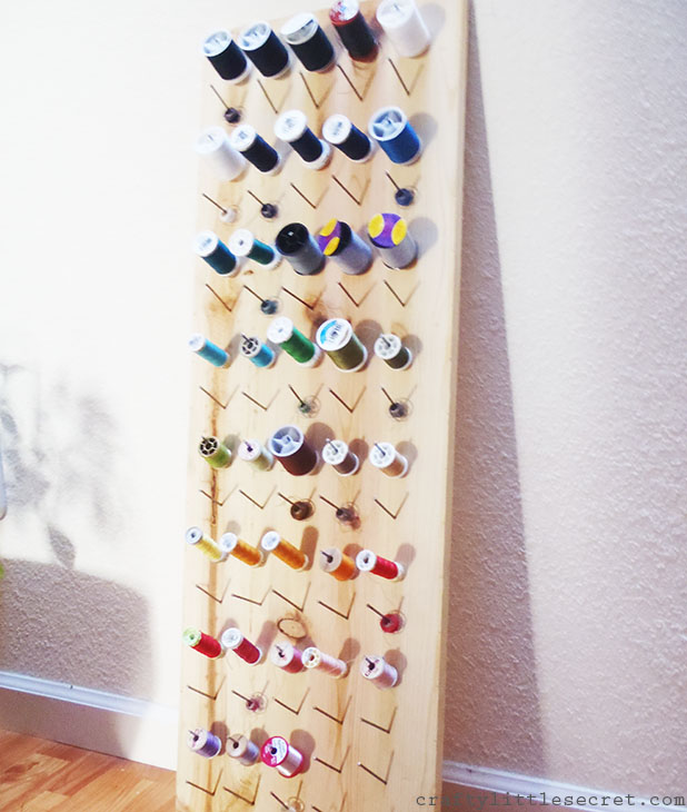 DIY Spool Organization