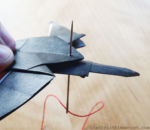 Origami bird