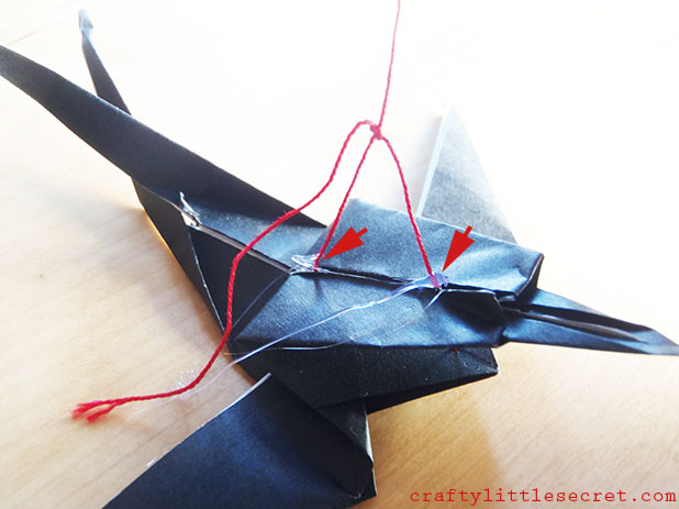 Paper swallow mobile instructions