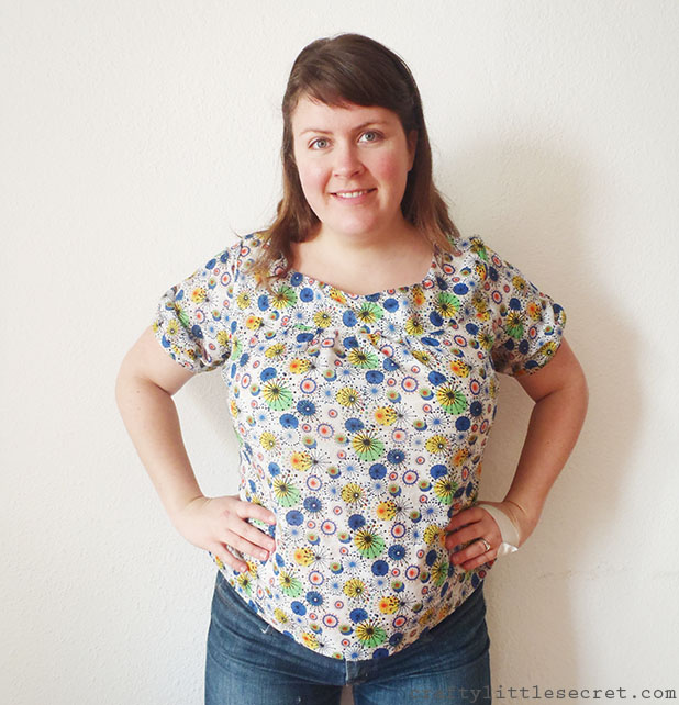 Mathilde blouse front