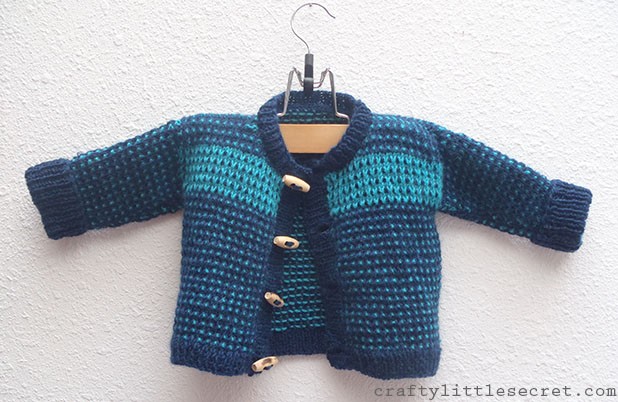 Paton's Hooded Cardigan knitting pattern size 12-18 mo