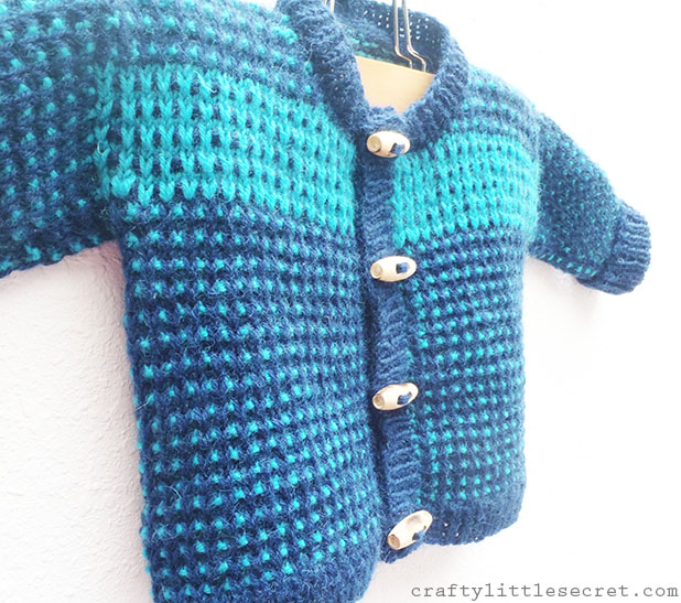 Paton's Hooded Cardigan no hood