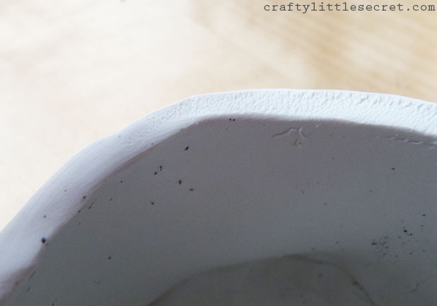 Smoothing Sculpey clay