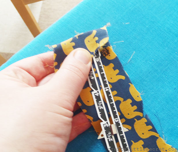 bias tape maker ruler