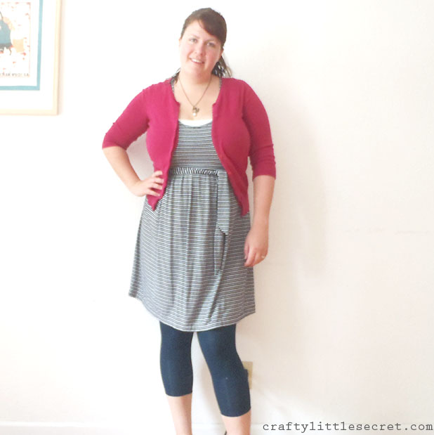 Crafty Little Secret - Butterick B5593 Nautical Striped Dress craftylittlesecret.com
