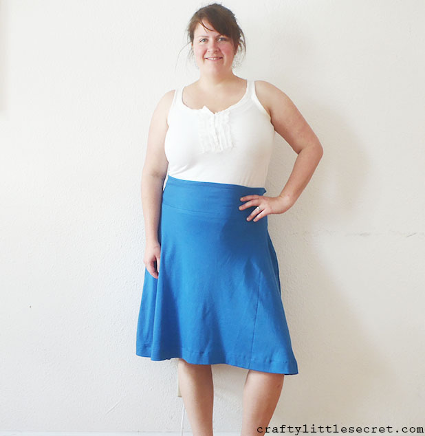 Crafty Little Secret - Blue Afternoon Skirt craftylittlesecret.com