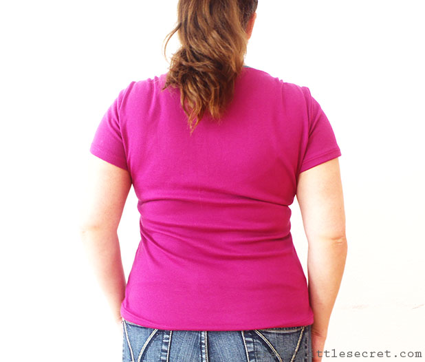 Crafty Little Secret - "Sangria" Bronte Top