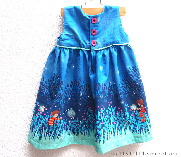 Crafty Little Secret - Summer Night Lights, Geranium Dress - craftylittlesecret.com