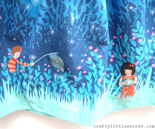 Crafty Little Secret - Summer Night Lights, Geranium Dress - craftylittlesecret.com