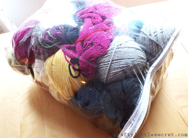 Crafty Little Secret - Winding Yarn at Home - www.craftylittlesecret.com