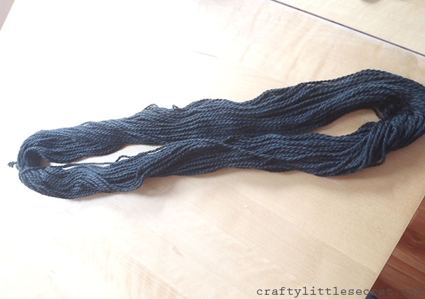Crafty Little Secret - Winding Yarn at Home - www.craftylittlesecret.com