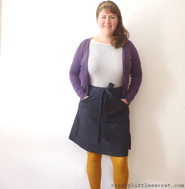 Crafty Little Secret - Denim Miette Skirt - www.craftylittlesecret.com