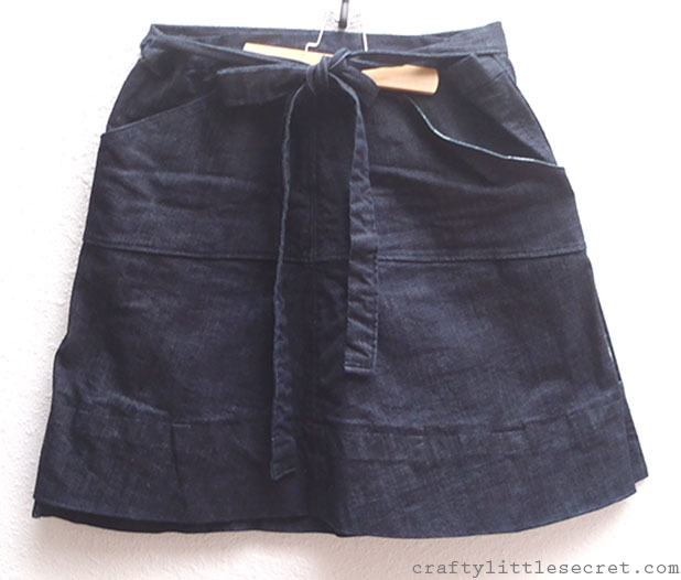 Crafty Little Secret - Denim Miette Skirt, a Tilly and the Buttons pattern - www.craftylittlesecret.com