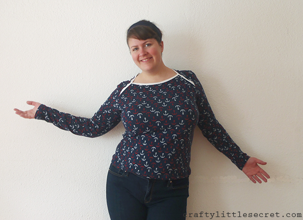 Crafty Little Secret - Jennifer Lauren Vintage Bronte Top - www.craftylittlesecret.com