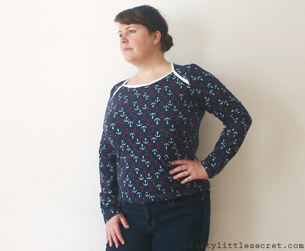 Crafty Little Secret - Jennifer Lauren Vintage Bronte Top - www.craftylittlesecret.com