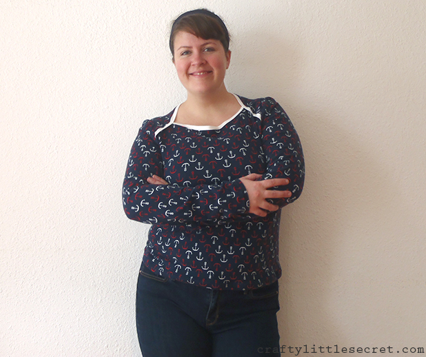 Crafty Little Secret - Jennifer Lauren Vintage Bronte Top - www.craftylittlesecret.com