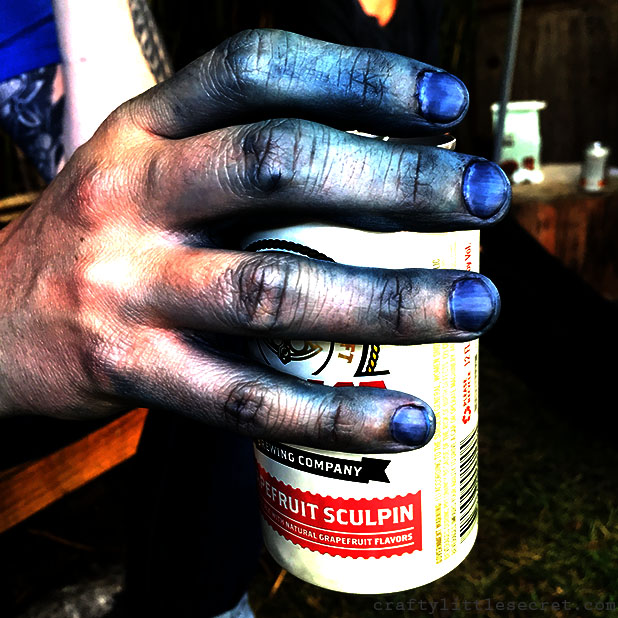 Indigo hand - Crafty Little Secret - www.craftylittlesecret.com